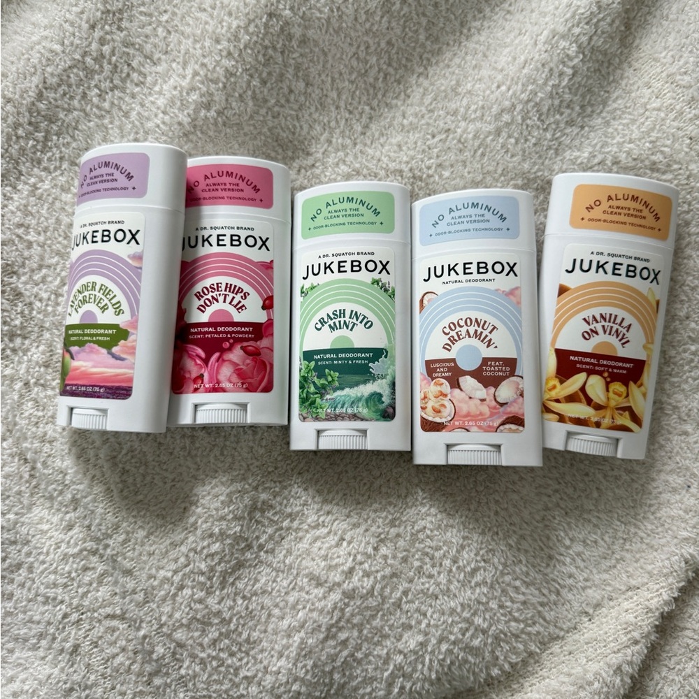 New Jukebox Natural Deodorant Set